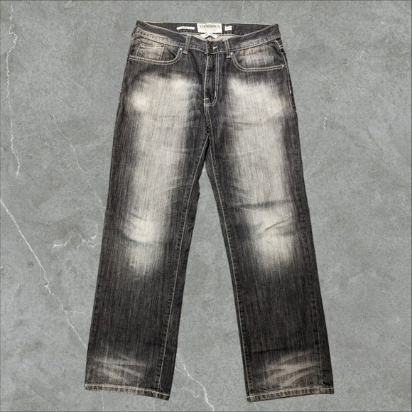 Ecko Unlimited Other - Ecko Unlimited Jeans Mens Size 32x32 Hang 'Em High Relaxed Fit Faded Dark Denim